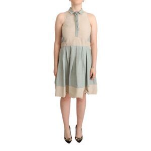 Comeforbreakfast Pleated Cotton Dress Women Multicolor Dresses